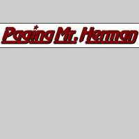 Paging Mr. Herman - PMH Sticker
